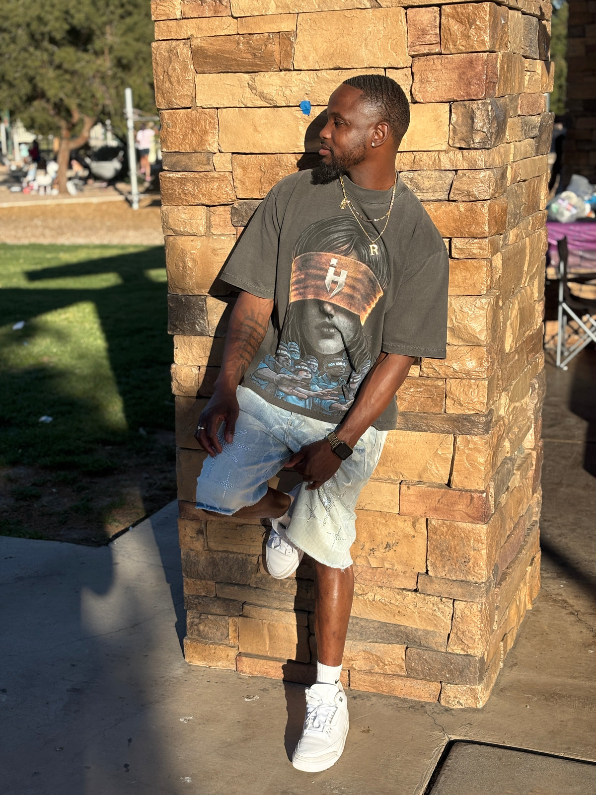 “WALK BY FAITH” Drop Shoulder Tee